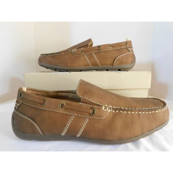 GBX Ludlam Slip On Driving Moc Comfort Loafers  Men's  8.5 M Tan - Picture 1 of 8